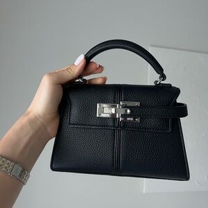 JW PEI Elise Top Handle Bag (Black)